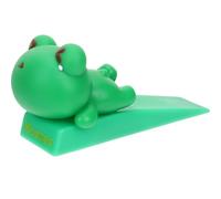 CALLARON Fermaporta in PVC Verde Antiscivolo Protezione Muro e Riduzione Rumore per Casa e Appartamento, Resistente Senza Chiodi per Maniglie e Porte