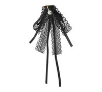CALLARON Fiocco da Collo in Pizzo Nero per Donna, Accessorio Elegante e Chic Nastro, Facile da Indossare come Regalo per Parenti e Amici