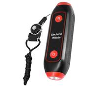CALLARON Fischietto Elettronico Multiuso Luce SOS e Cordino da Polso, ABS Robusto per Insegnanti e Sicurezza in attività Sportive e Outdoor