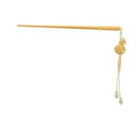 CALLARON Forcina per Capelli Cinese Antica in Stile Retrò Bastoncino per Capelli da Donna con Nappa di Zucca Fatta Mano Tradizionali per Chignon e Estetica Orientale