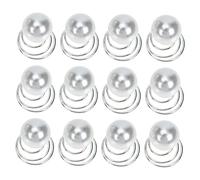 CALLARON Forcine a Spirale Per Chioma Perle 20 Pezzi Fermagli a Vite Leggeri Per Intrecci e Acconciature Da Sposa Donna Accessori Classici Luminosi