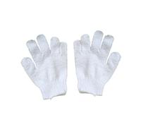 CALLARON Guanto da Bagno Esfoliante a Cinque Dita Traspirante per Doccia e Massaggi Corpo, Set Singolo per Pulizia Profonda e Rimozione Cellule Morte, Adatto a Persone di Sesso Maschile