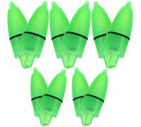 CALLARON Luce LED da Pesca Notturna Campana Allarme Set 20 Pezzi Verde per Canna da Pesca Alta Luminosità in Mare e Lago Indicatore Morso per Battute Notturne