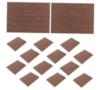 CALLARON Materiale per Modellismo Architettonico in Legno 15 Pezzi Dettagli Migliorati Pavimento Realistico per Decorazione di Case in Miniatura e Attività Educative