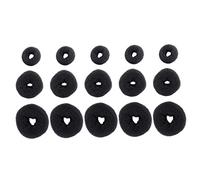 CALLARON Modellatore per Ciambelle per Chioma e Forcine per Chignon 15 Pezzi Set Piccolo, Medio e Grande, Creatore Invisibile Regolabile per Acconciature Quotidiane e Ragazzo Ragazza