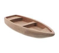 CALLARON Modellino Barca in Legno Naturale Non Finito a Forma di Canoa Classica per Decorazioni Nautiche e Arredamento Casa Versatile e Artistico