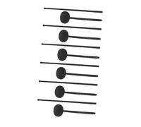 CALLARON Occlusori Oculari Resistenti in Abs Puntatore Del Grafico, Set Da 12 Pezzi Antiscivolo Per Test Della Vista, Strumenti Portatili Per Esami Oculistici Familiari e Scolastici