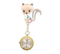CALLARON Orologio da Tasca Clip Elegante per Infermieri Donna, Orologio Pratico Leggero e Sicuro, Accessorio per Divisa Ospedaliera e Uso Quotidiano