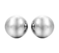 CALLARON Palline Di Baoding in Acciaio Set Da Per Massaggio e Automassaggio Manuale, Rilassanti Per Le Mani, Pratiche e Compatte Per Uso Quotidiano e Viaggi