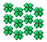 CALLARON Palloncini Resistenti e Riutilizzabili 50 in Foglio di Alluminio a Forma di Verde per Decorazioni Festa e Foto Scenografiche