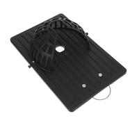 CALLARON Pannello di Montaggio in Plastica Nero per Felce Corna di Cervo, Supporto Verticale 27x18 Cm, Bassa Manutenzione, Mantiene Radici Umide, per Decorazione Ufficio e Casa