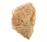 CALLARON Parrucca Corta Riccia in Capelli Sintetici Per Donna Parrucca Strati Colore Biondo Per Feste e Costumi