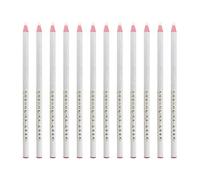 CALLARON Pastelli a Cera in Rotolo Colore Neutro 12 Pezzi, Penne a Scomparsa ad Alta Temperatura per Cucito, Marcatori Invisibili Senza Taglio, Strumenti di Marcatura per Tessuti