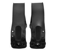 CALLARON Pedali per Bicicletta con Cinghia Regolabile, Pedali Piatti Antiscivolo per Cyclette, Accessori Resistenti in Plastica e Ferro per Uso Domestico e Riabilitazione