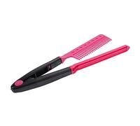 CALLARON Pettine Lisciante Per Capelli Forma Di v Spazzola Pieghevole in Plastica Resistente Per Uso Professionale e Domestico Adatto Capelli Spessi e Sottili Styling Facile e Veloce