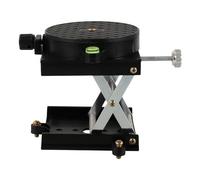 CALLARON Piattaforma di Sollevamento in Lega di Alluminio Supporto Regolabile da Laboratorio, Tavolo Elevatore Jack Stabile e Resistente alla Corrosione per Uso Scientifico e Industriale