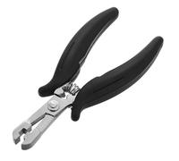 CALLARON Pinza per Extension Chioma Nera Mini per Salone, Strumento Professionale per Rimozione Micro Anelli e Perlina, Utensile Frantumatore per Rimozione Colla, Uso Sicuro e Duraturo