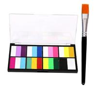 CALLARON Pittura Per Viso Decorazioni Per Feste Forniture Per Artisti Kit Portatile Colore Facile Tiepida Adatto Per Sport Halloween Lezioni e Festival