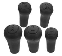 CALLARON Pomello Cambio Carrello Elevatore 5 Pezzi, Manopola Leva Sostituzione Accessorio in Plastica Resistente, Impugnatura per Controllo Preciso e Uso Industriale