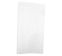 CALLARON Protezione libro PVC trasparente, copertina libro per quaderni e planners, presa confortevole, resistente all'usura, per notebook e varie occasioni