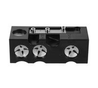 CALLARON Rifinitore per estremità Stecca Biliardo 13 in 1 Nero in Plastica | Limitatore di Profondità Integrato, per Tuning Pre Partita e Cura Portatile, Risultati Professionali