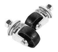 CALLARON Ruote Girevoli per Cric 2 Pezzi Rotelle Ispessite e Barra Filettata per Impieghi Gravosi per Uso Orizzontale e Sollevatori Mobili