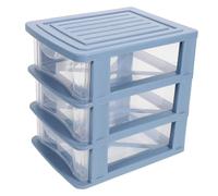 CALLARON Scatola Organizer Scrivania Cassetti Piccoli Organizer per Cassetti in Mobiletto per Trucco Design Tre Strati Portaoggetti per Scrivania