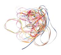 CALLARON Segnalibri per Organizzazione Semplice 15 Pezzi in Cotone Flessibile per Libri e Testi Scolastici e Progetti di Artigianato Creativi
