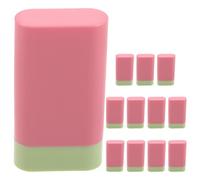 CALLARON Set 12 Pezzi Contenitori Vuoti per Stick Fard da 20g in Plastica Rosa, Resistente e Riutilizzabile, Soluzione Multipurpose per Viaggi e Uso Commerciale