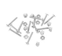 CALLARON Set 12 Pezzi Viti e Dadi per Biliardino Professionale, Bulloni in Ferro Zincato Resistenti per Fissaggio Stabile e Sostituzione, Accessori per Tavolo Calcio Balilla Gioco da Sala