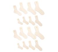 CALLARON Set 16 Pezzi Strumenti in Legno per Maglieria Calzini, Compatibili e Versatili per Bloccare e Modellare Calzini all Uncinetto in Progetti Artigianali