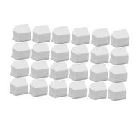 CALLARON Set 24 Pezzi Spugne per Unghie a Forma Sfumata Bianca, Spugne Elastiche e Morbide per Nail Art e Design Unghie Professionale