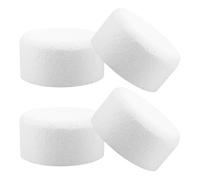 CALLARON Set 4 Pezzi di Dischi Rotondi in Schiuma Bianca per Decorazioni Torte, Leggeri e Creativi, per Lavori Manuali e Decorazioni Fatte a Mano
