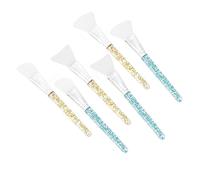 CALLARON Set 6 Pennelli per Maschera in Silicone, Spazzola per Viso Morbida e Facile da Pulire, Accessori per Maschere Facciali Testa Gentile, per Trattamenti di Bellezza