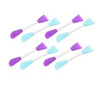 CALLARON Set 8 Pezzi Spatole per Pittura Portatili Doppia Testa, Raschietti per Miscelazione Pigmenti in Gomma, Strumenti per Pittura Artistica e Artigianato, Adatti per Riutilizzabile