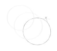 CALLARON Set di 3 Corde per Balalaika in Nylon Bianco Transizioni Fluide le Note e Ricca Espressività, Accessori per Strumenti Musicali Folk