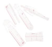 CALLARON Set Righelli Curvi per Cucito e Disegno Moda, Modelli Umani per Sartoria Femminile, Righello per Patchwork Abbigliamento in Plastica Leggera, Strumenti Sartoriali per Cucito