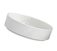 CALLARON Sottovaso in Ceramica Bianco per Vaso da Fiori, 1 Pezzo | Uso Interno ed Esterno, Base Rotonda per Fioriera, Mantiene L’area Pulita, Non Si Deforma Facilmente