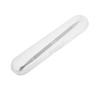 CALLARON Strumenti Per Manicure Spingi Cuticole e Cuticole in Acciaio Inossidabile Strumento Per Rimozione Gel e Pulizia Unghie Kit Di Cura Per Unghie Doppio Fine