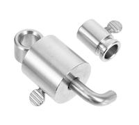 CALLARON Supporto Bilanciere in Inossidabile per Barbecue, Accessori per Grigliate All'aperto, Supporto per Pollo Elettroplaccato Resistente e Funzionale