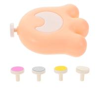 CALLARON Tagliaunghie Elettrico Per Ragazza Ragazza Con Testine Limatura Kit Multifunzionale Silenzioso Per La Unghie Ragazza Ragazza Design Sicuro e Intelligente Per Domestico Rosa