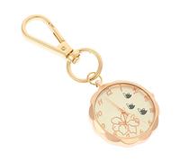 CALLARON tavolo dell'infermiere dottoressa infermieri bicchiere keychain orologi di moda per le donne orologio da tasca ciondolo orologio decorativo orologio con portachiavi lega rosso