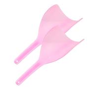CALLARON Tinta Chioma e Maschera per Parrucchieri, Protezione Viso in Pp, Comoda Impugnatura, 2 Pezzi per Salone e Barber Shop