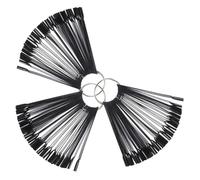 CALLARON Tip Unghie Falsi con Display Ventaglio Strumenti per Manicure e Unghie per Del Nail Art