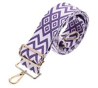 CALLARON Tracolla Larga Regolabile in Nylon Canvas Porpora per Borsa, Resistente allo Sbiadimento e Sostituibile, per Vari Tipi di Borse Fashion