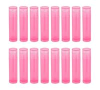 CALLARON Tubetti di Balsamo per Labbra 24 Pezzi Vuoti 5g in Plastica Rosa Chiusura Anti-Perdita, Contenitori per Lucidalabbra Fai da Te per Uso Professionale e Personale