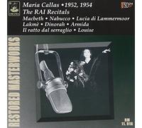 CALLAS, MARIA - RAI RECITALS 1952,1954