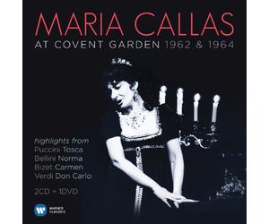 Callas Maria (Soprano) - AT COVENT.. -CD+DVD-