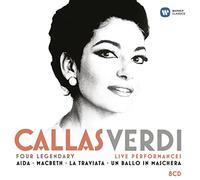 Callas Maria (Soprano) - Callas-Verdi Four Legendary Live Performance (Ltd.Ed.)