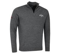 Callaway 1/4 Zip Blend Merino Sweater Maglia Bambina, Grigio (Gris 038), X-Large Uomo